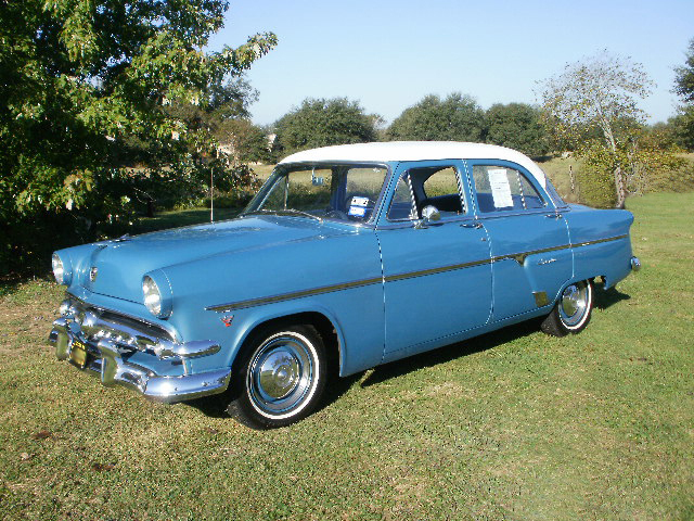 1954 Ford customline four door #8